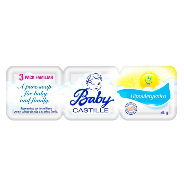Baby Castille Jabón Original 3 x 95g