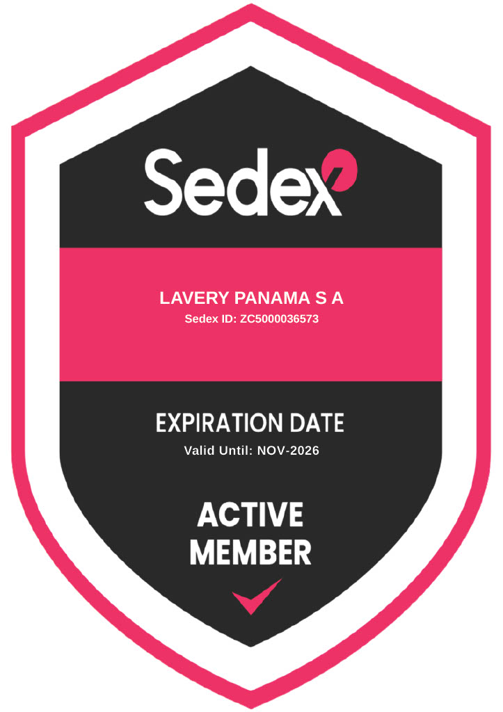 Badge Lavery Panama SEDEX member