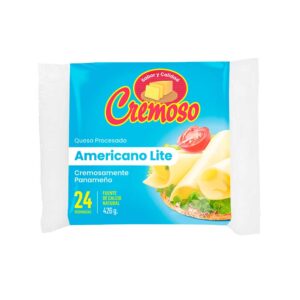Cremoso Queso Amarillo Lite 24 Rebanadas