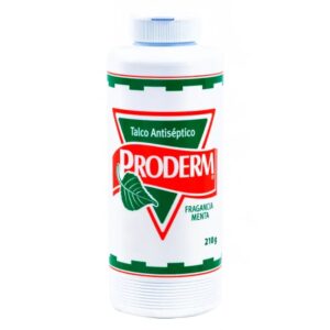 Proderm Talco Antiséptico Menta de 210g