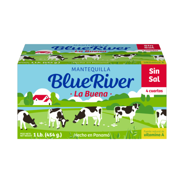 Blue River Mantequilla sin Sal 1 Libra